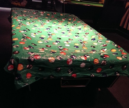 Waterproof snooker table cover - table,
