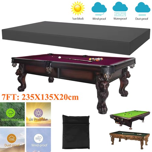 7ft billiard pool - billiard, table