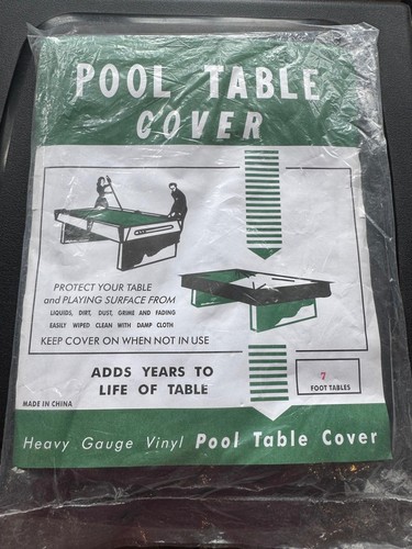 7ft pool table - 7ft, cover